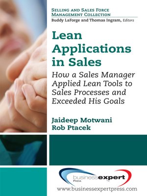 cover image of Lean Applications in Sales